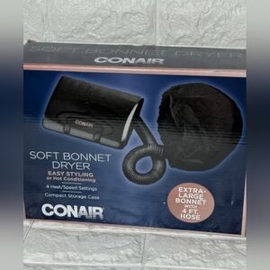 Conair Black Soft Bonnet Hair Dryer